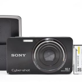 超極上★SONY Cyber-shot DSC-W570 ブラック #555