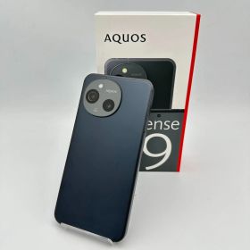 【美品 ほぼ未使用】SHARP AQUOS sense9 SH-M29A 128GB ブラック 本体 中古 スマホ 中古スマホ 中古Android SIMフリー
