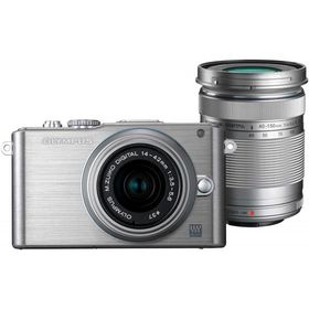 OLYMPUS E-PL3 ダブルズームキット シルバー 良品 動作確認済み 1ヶ月保証付 高性能