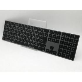 【中古】Apple Magic Keyboard（2018/テンキー付き/A1843） - 日本語（JIS） スペースグレイ MRMH2J/A【中野】保証期間１週間