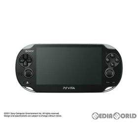 (本体)PlayStation Vita(プレイステーションVita) 3G/Wi-Fiモデル クリスタル・ブラック(初回限定版)(PCH-1100AA01) ソニー・コンピュータエンタテインメント