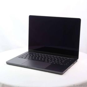 〔中古〕〔展示品〕 MacBook Pro 14.2-inch Late-2025 MDE04J／A Apple M5 10コアCPU_10コアGPU 16GB SSD512GB スペースブラック 〔macOS v26.3.2〕〔258-ud〕