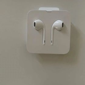 未使用品 Apple EarPods 本体 ホワイト 有線 Lightning