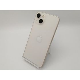 【中古】Apple SoftBank 【SIMフリー】 iPhone 13 128GB スターライト MLND3J/A【三宮センター】保証期間１ヶ月【ランクB】