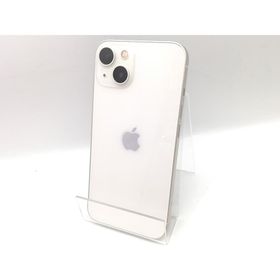 【中古】Apple docomo 【SIMフリー】 iPhone 13 128GB スターライト MLND3J/A【府中ル・シーニュ】保証期間１ヶ月【ランクB】