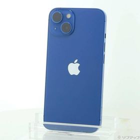 〔中古〕Apple(アップル) iPhone13 128GB ブルー MLNG3J／A SIMフリー〔258-ud〕