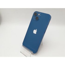 【中古】Apple ymobile 【SIMフリー】 iPhone 13 128GB ブルー MLNG3J/A【三宮駅前】保証期間１ヶ月【ランクB】
