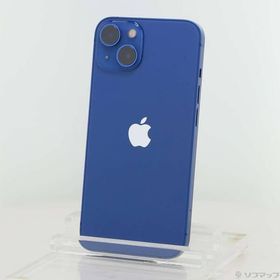 〔中古〕Apple(アップル) iPhone13 128GB ブルー MLNG3J／A SIMフリー〔349-ud〕