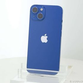 〔中古〕Apple(アップル) iPhone13 128GB ブルー MLNG3J／A SIMフリー〔276-ud〕