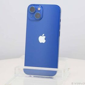 〔中古〕Apple(アップル) iPhone13 128GB ブルー MLNG3J／A SIMフリー〔344-ud〕