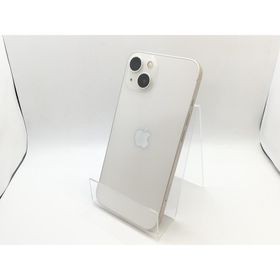 【中古】Apple docomo 【SIMフリー】 iPhone 13 256GB スターライト MLNJ3J/A【熊本】保証期間１ヶ月【ランクB】