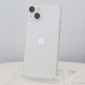 〔中古〕Apple(アップル) iPhone13 256GB スターライト MLNJ3J／A SIMフリー〔295-ud〕