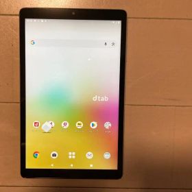 docomo dtab d-42A ゴールド 本体