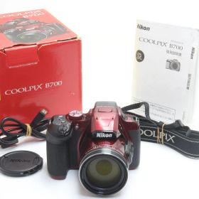 B+ (並品) Nikon ニコン COOLPIX B700 レッド 初期不良返品無料 6-11