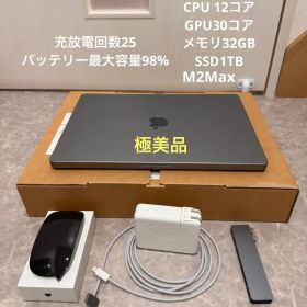 MacBookPro 16インチ M2Max 32GB 1TB バッテリー98%