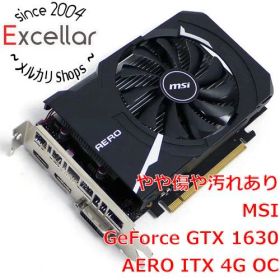 [bn:17] MSI グラボ GeForce GTX 1630 AERO ITX 4G OC PCIExp 4GB