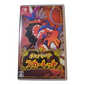 ポケットモンスター スカーレット Switch ケース付き 動作確認済み