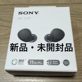 SONY ワイヤレスイヤホン WF-C510 ブラック 本体