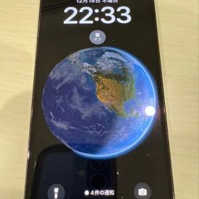 早い者勝ちiPhone 12pro 256g 85%青、背面破損 SIMフリー