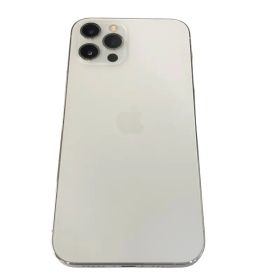 SIMフリー Apple iPhone 12 Pro 128GB MGM63J/A au ○判定 シルバー バッテリ最大容量86％ 【中古】 22605R90
