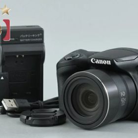 【中古】Canon キヤノン PowerShot SX420 IS ブラック コンパクトデジタルカメラ