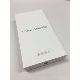 未開封品 iPhone 16 Pro Max 512GB ナチュラルチタニウム SIMフリー / Apple公式保証1年