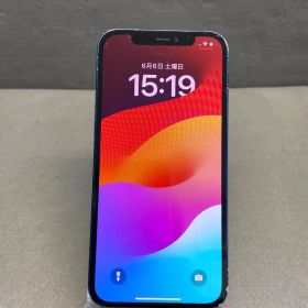 美品中古 国内版 SIMフリー iPhone12 64GB ブルー色