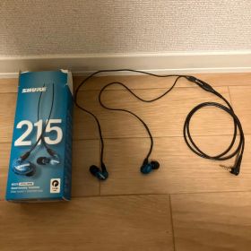 SHURE SE215 SPE-A ブルー 有線イヤホン