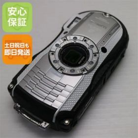 美品 WG-4 シルバー 即日発送 デジカメ RICOH 本体 土日祝発送OK 01000