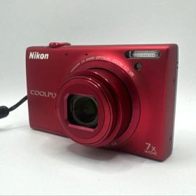 Nikon COOLPIX S6100レッド コンパクトデジタルカメラ