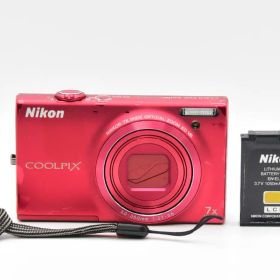 ニコン Nikon COOLPIX S6100 レッド《動作確認済み》