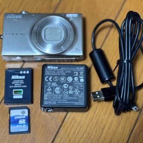Nikon COOLPIX S6100コンパクトデジタルカメラ シルバー