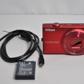 Nikon ニコン COOLPIX S6100 スーパーレッド