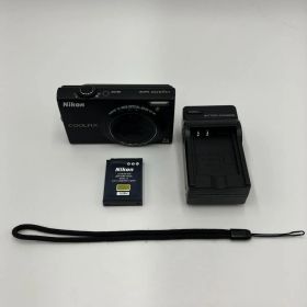 【動作確認済】Nikon COOLPIX S6100 ブラック コンパクトデジタルカメラ