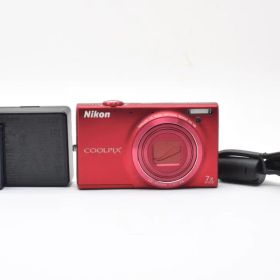 ■ 美品 ■ ニコン Nikon COOLPIX S6100 スーパーレッド