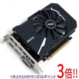 【1日と5.0のつく日、18日はポイント3倍！】【中古】MSI グラボ GeForce GTX 1630 AERO ITX 4G OC PCIExp 4GB