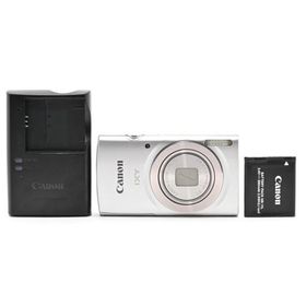 ＜良品＞ Canon デジタルカメラ IXY 180 シルバー 光学8倍ズーム IXY180SL