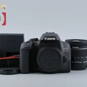 【中古】Canon キヤノン EOS Kiss X10i + EF-S 18-55mm f/4-5.6 IS STM シャッター回数僅少