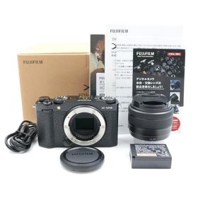 シャッター数110枚 FUJIFILM X-M5 XC15-45mm レンズキット ブラック ミラーレス一眼カメラ 富士フィルム