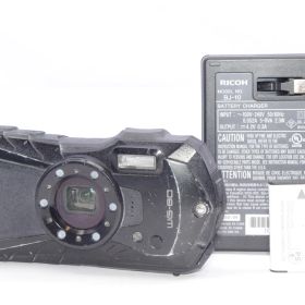 RICOH WG-80 BLACK 防水デジタルカメラ CALSモード搭載 現状品 動作確認済み