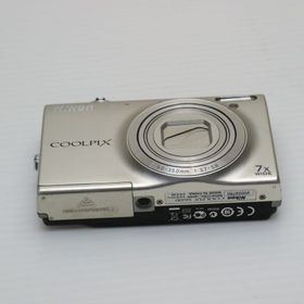 美品 COOLPIX S6100 シャンパンシルバー 中古本体 安心保証 即日発送 デジカメ Nikon デジタルカメラ 本体