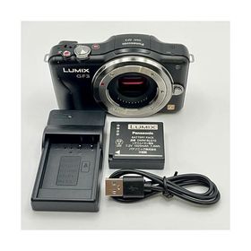 パナソニック ミラーレス一眼カメラ LUMIX GF3 ボディ エスプリブラック DMC-GF3-K