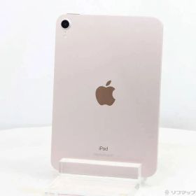 ソフマップ 〔中古品〕 iPad mini 第6世代 64GB ピンク MLWL3J／A Wi-Fi【297】