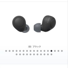 6/8 SONY WF-C700N ワイヤレスイヤホン ブラック