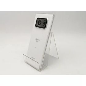 【中古】SHARP docomo 【SIMロック解除済み】 AQUOS R6 ホワイト 12GB 128GB SH-51B【ECセンター】保証期間1ヶ月【ランクC】