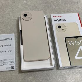 SHARP AQUOS スマホ wish4 ホワイト SH-52E docomo