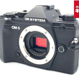 【中古】 【良品】 OM SYSTEM OM-5 ボディ ブラック 【ミラーレス一眼】 【6ヶ月保証】