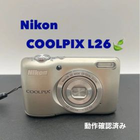 【動作確認済み】Nikon COOLPIX L26 本体 コンパクトデジカメ