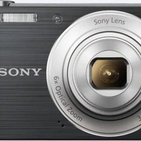 ソニー SONY デジタルカメラ Cyber-shot W810 光学6倍 ブラック DSC-W810-B(中古品)