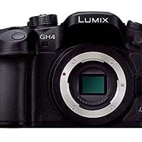 【中古】パナソニック ミラーレス一眼カメラ ルミックス GH4 ボディ ブラック DMC-GH4-K